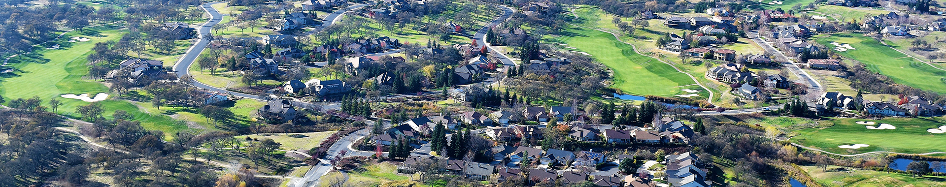 Aerial view of Copper Valley rural area.