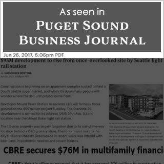 Puget Sound Business Journal news cover image June 26, 2017.