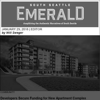 South Seattle Emerald news cover image January 29, 2018. Article written by Will Sweger.