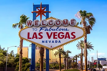 EB-5 Regional Center in Nevada. Photo of Welcome to Las Vegas sign.