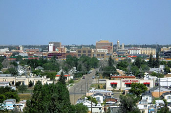 EB-5 Regional Center in Wyoming. Photo of downtown Cheyenne, Wyoming.